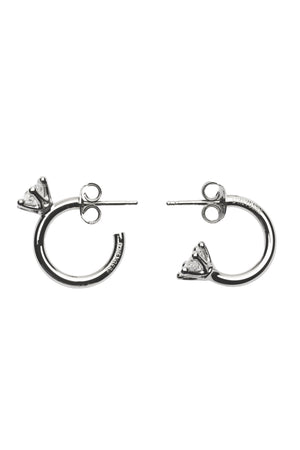 Asymmetrical Solitaire Hoops