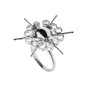 Ball Pompadour Ring