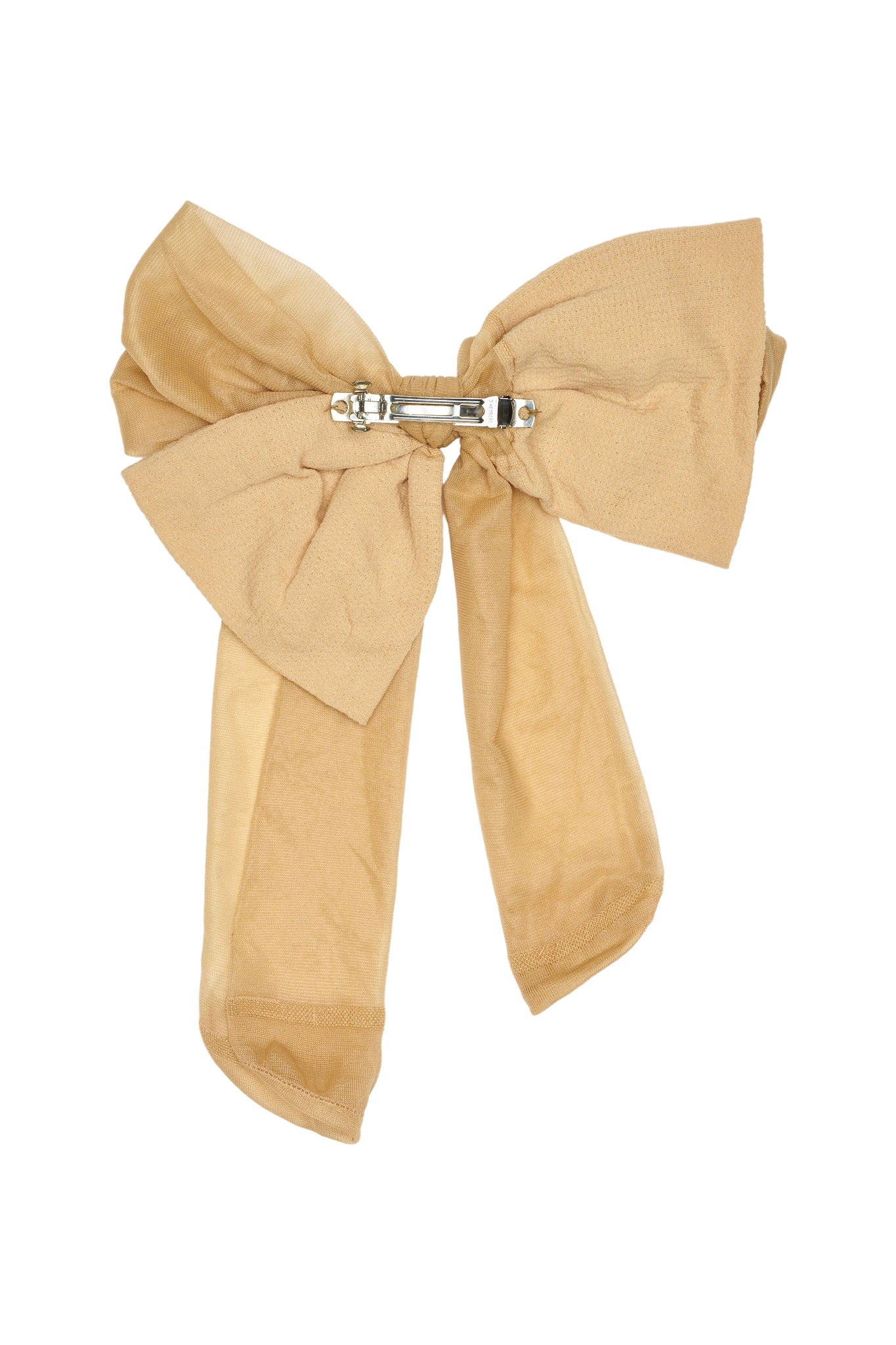 Pantyhose Bow Hair Clip