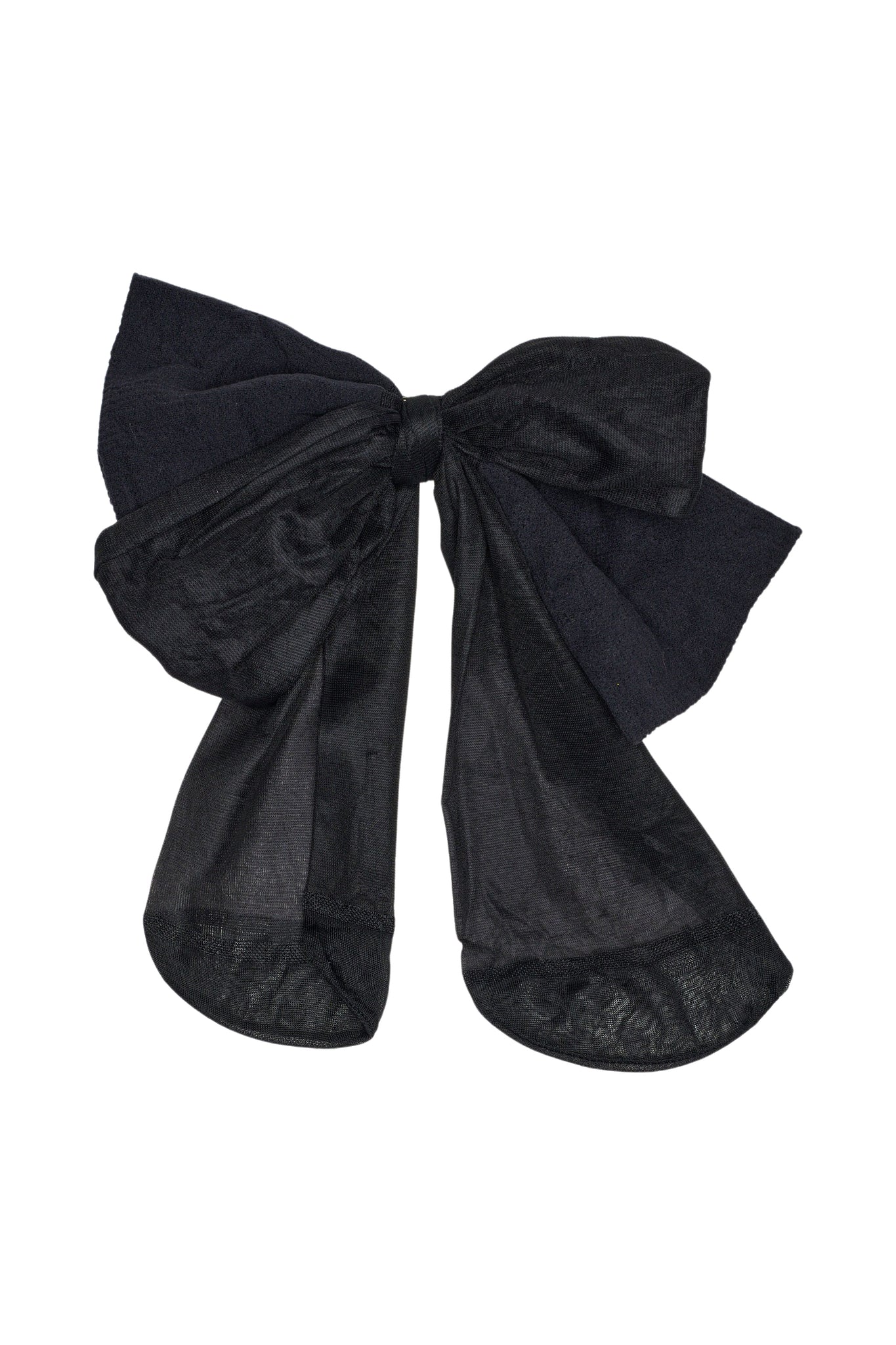 Pantyhose Bow Hair Clip