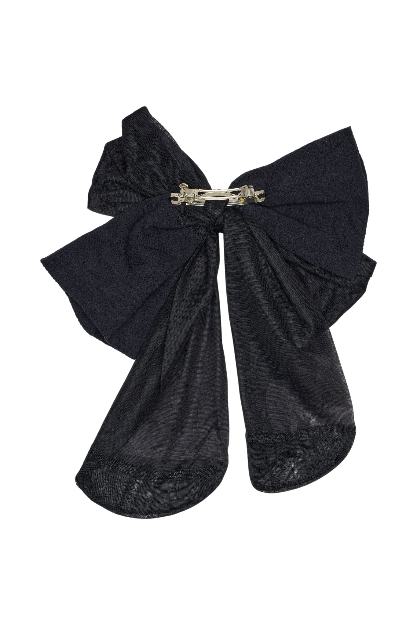 Pantyhose Bow Hair Clip