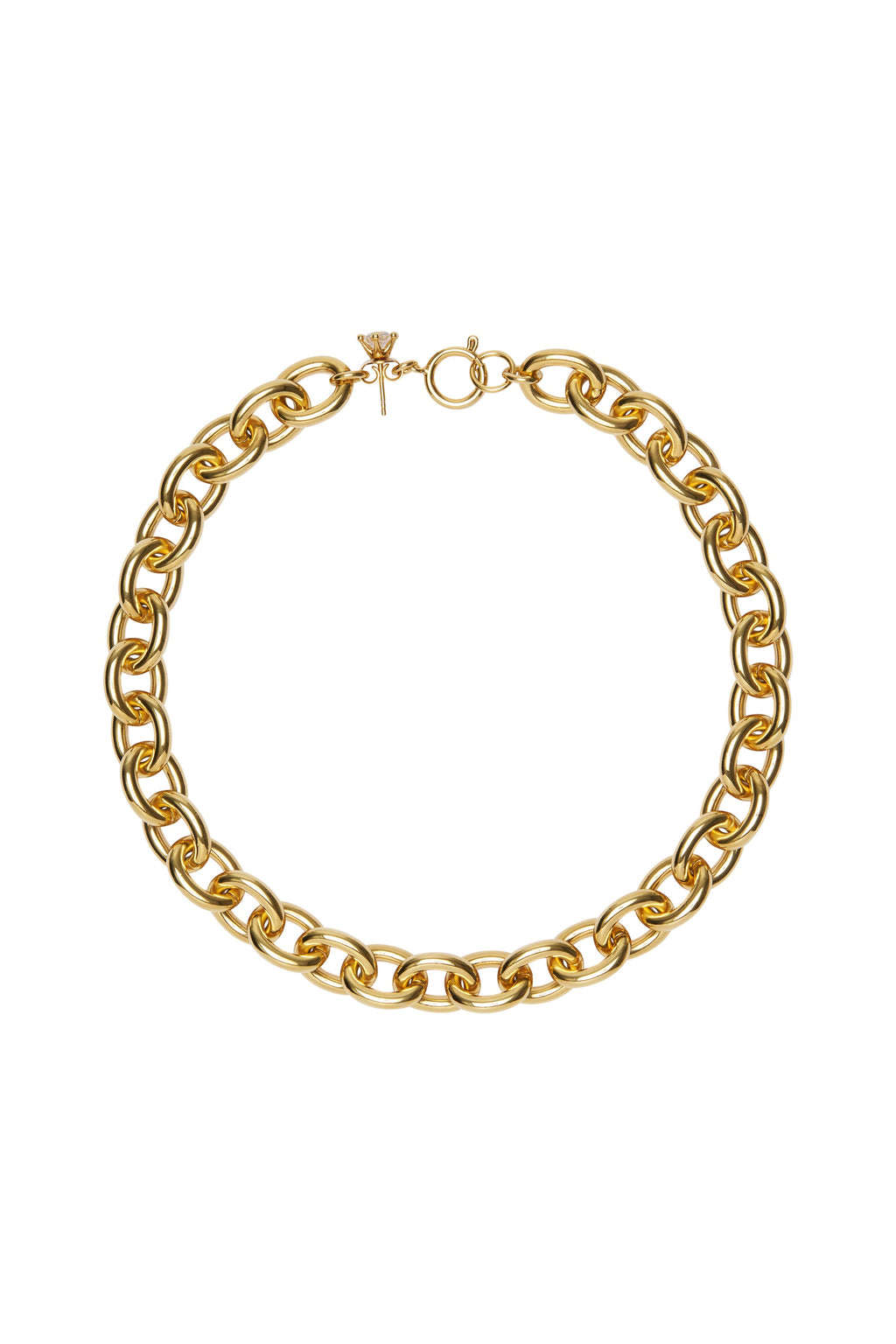 Solitaire Chain Necklace