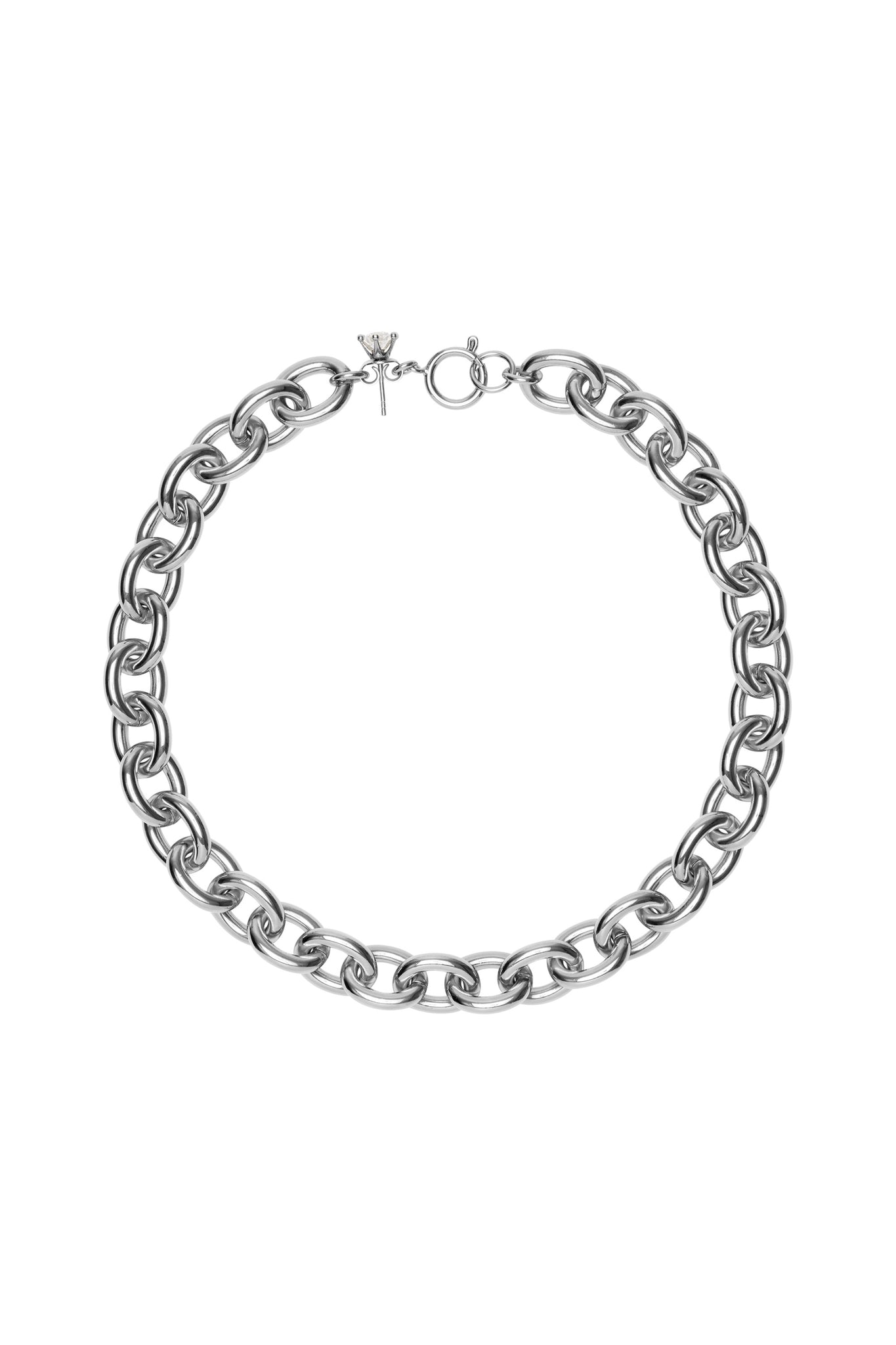 Solitaire Chain Necklace