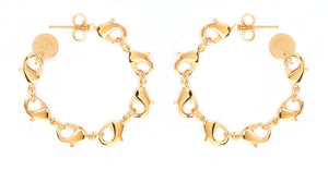 Clasp Hoops